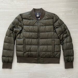 Uniqlo x Disney Green Down Bomber Jacket